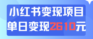 (11885期)利用小红书卖资料单日引流150人当日变现2610元小白可实操(教程+资料)-世康聊项目