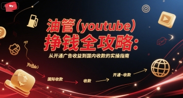 油管(youtube)挣钱全攻略：从开通广告收益到国内收款的实操指南(更新)-世康聊项目