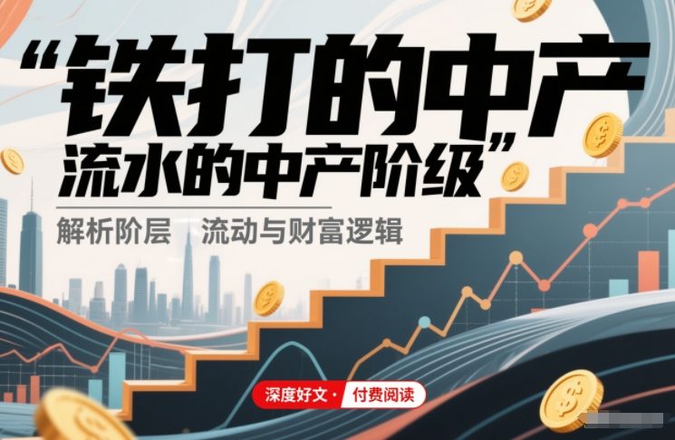 付费文章：铁打的中产，流水的中产阶级-世康聊项目