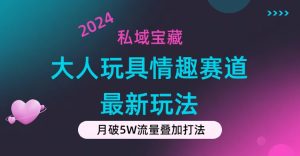 (11541期)私域宝藏:大人玩具情趣赛道合规新玩法,零投入,私域超高流量成单率高-世康聊项目