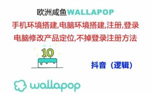 wallapop整套详细闭环流程：最稳定封号率低的一个操作账号的办法-世康聊项目