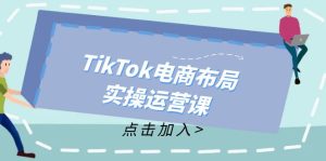 （12156期）TikTok电商布局实操运营课：从新手到精通，成为TikTok带货运营高手-世康聊项目