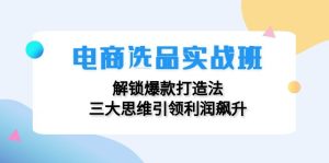 （12398期）电商选品实战班：解锁爆款打造法，三大思维引领利润飙升-世康聊项目