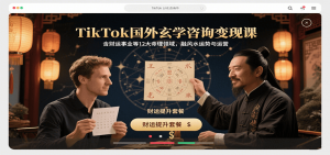 TikTok国外玄学咨询变现课，含财运事业等12大命理领域，融风水运势与运营-世康聊项目