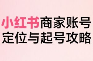 小红书电商全链路实战从定位到爆单,系统拆解小红书商家起号全流程(更新)-世康聊项目