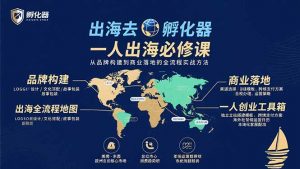 出海去 孵化器 一人出海必修课:从品牌构建到商业落地的全流程实战方法-世康聊项目