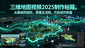 三维地图视频2025制作秘籍,从基础到高阶,掌握全流程,开启创作新篇-世康聊项目