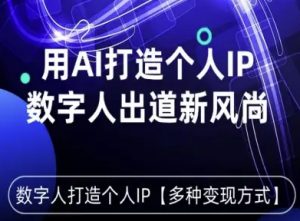用星幻AI数字人打造个人IP，实现多种变现方式，数字人出道新风尚-世康聊项目