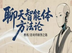 聊天智能体方法论-咨询师教师个人IP教程,咨询师教练躺賺之路-世康聊项目