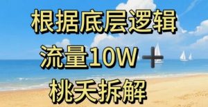 据底层逻辑，流量10W+，以安全知识科普为例-世康聊项目
