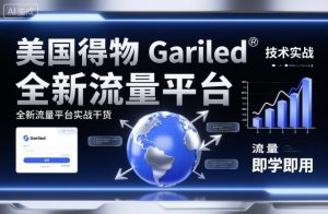 美国得物Gariled技术实战,全新流量平台实战干货,即学即用-世康聊项目