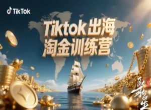 Tiktok出海淘金训练营，跨境电商TK实战变现-世康聊项目