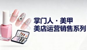 美甲店运营销售系列,助力美甲店老板及从业者提升运营、销售与管理能力-世康聊项目