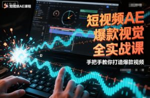 短视频AE爆款视觉全实战课，手把手教你打造爆款视频-世康聊项目