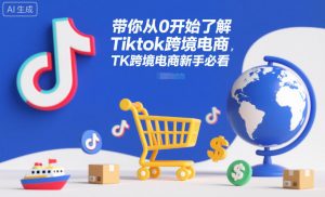 带你从0开始了解Tiktok跨境电商，TK跨境电商新手必看-世康聊项目