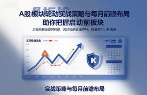 A股板块轮动实战策略与每月前瞻布局,助你把握启动前板块,规避风险,实现稳健盈利-世康聊项目