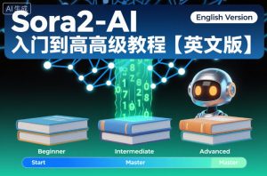 Sora2-AI入门到高级教程【英文版】-世康聊项目