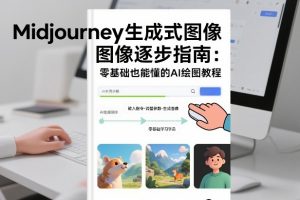 Midjourney生成式图像逐步指南：零基础也能懂的AI绘图教程-世康聊项目