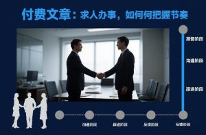 付费文章：求人办事，如何把握节奏-世康聊项目