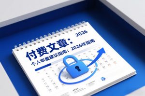 付费文章：个人年度建议指南：2026年指南-世康聊项目