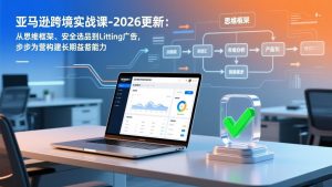 亚马逊跨境实战课-2026更新：从思维框架、安全选品到Listing广告，步步为营构建长期盈利能力-世康聊项目