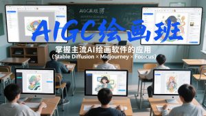 AIGC绘画班，掌握主流Ai绘画软件的应用(Stable Diffusion x Midjourney x Fooocus)-世康聊项目
