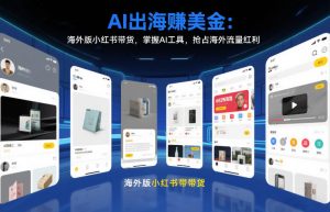 AI出海賺美金：海外版小红书带货，掌握AI工具，抢占海外流量红利(更新2026)-世康聊项目