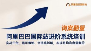 阿里巴巴国际站进阶系统培训，实战干货、强可落地、全链路拆解，实现月均询盘量翻倍-世康聊项目