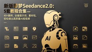 新版即梦Seedance2.0：5套教程合集，40+案例、全套提示词、素材包，轻松做出高质量AI短视频-世康聊项目