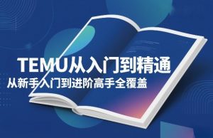 TEMU从入门到精通，从新手入门到进阶高手全覆盖-世康聊项目