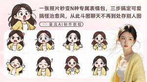 一张照片秒变N种专属表情包,三步搞定可爱搞怪治愈风,从此斗图聊天不再到处存别人图-世康聊项目