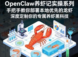 OpenClaw养虾记实操系列，手把手教你部署本地优先的龙虾，深度定制你的专属养虾黑科技-世康聊项目