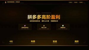 拼多多高阶盈利年费会员(更新3月31-世康聊项目