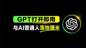 AI工具与变现，AI对于普通人怎么落地与收益-世康聊项目
